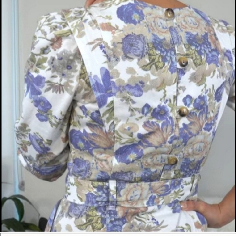 SÉZANE  100% Organic Cotton Denim Mini Dress - Picture 15 of 17